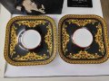 Порцелан Чинии за чаши Versace Rosenthal два броя, снимка 4