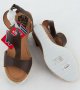 Кафяви дамски сандали на платформа марка Beppi - 36, снимка 6