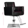 Фризьорски стол в класически черен цвят, модел HS-91, снимка 5