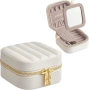 Малък органайзер за бижута с огледало, кутия за бижута SONGMICS, снимка 1