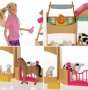 Детска играчка Кукла ветеринар с селскостопански животни, снимка 3