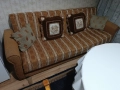 Удобен запазен мек диван за хол или кухня, Пловдив, Клик-клак, Бежаво кафяв, само 70 лв.!, снимка 2