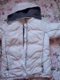 Бяло дамско зимно яке М-Л размер, снимка 1