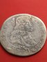 Сребърна монета 15 кройцера 1686г. Леополд първи Кремниц Унгария 29773, снимка 5