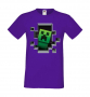 Мъжка тениска Creeper Face 4,Minecraft,Игра,Забавление,подарък,Изненада,Рожден Ден., снимка 14