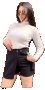 Елегантна пола - панталон в черно,, с номерация , снимка 1 - Поли - 43695755