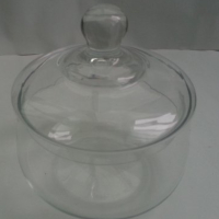 кристална бонбониера , снимка 2 - Антикварни и старинни предмети - 17479015