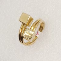 Дамски златни пръстени  с топчета  -14К, снимка 9 - Пръстени - 38938745