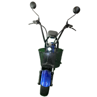 2021г Електрически скутер Харли Harli 1200W + аксесоари, каска, снимка 4 - Мотоциклети и мототехника - 23056293