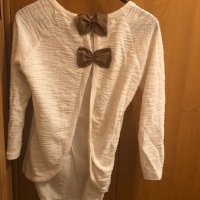 Блуза с пеперудка, снимка 3 - Блузи с дълъг ръкав и пуловери - 27770232