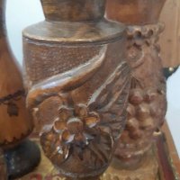 Дървена ваза , снимка 5 - Други стоки за дома - 37866505
