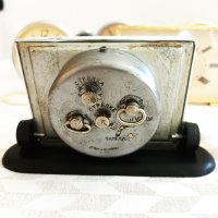Часовник будилник Слава стар Руски работещ, снимка 3 - Антикварни и старинни предмети - 43981019