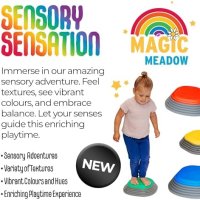 Нов MagicMeadow комплект от 4 броя Магически Подскачащи Стъпала Подарък Деца, снимка 6 - Други - 42960629