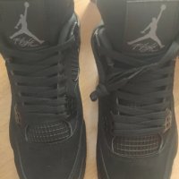 Nike Air Jordan 4 Black Cat, снимка 3 - Спортни обувки - 43465407