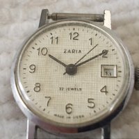 Стар часовник ZARIA 22 jewels, снимка 2 - Други ценни предмети - 38285318