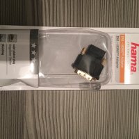 Адаптер HAMA DVI HDMI, снимка 1 - Мрежови адаптери - 39836180