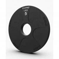 Eleiko Vulcano Plate 2,5 kg black тежести професионални made in Sweden, снимка 2 - Фитнес уреди - 38370093