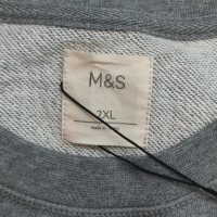 Мъжка блуза Marks & Spencers размер XXL, снимка 3 - Блузи - 43450658