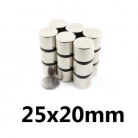 25x20mm неодимов МАГНИТ N52, сила 40-45кг., снимка 14 - Други стоки за дома - 35127732