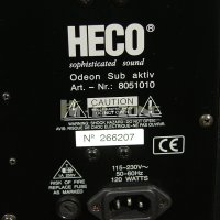  Субуфер Heco sub 8051010 , снимка 10 - Тонколони - 40399509