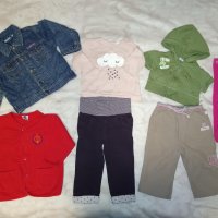 Разпродажба на бебешки дрешки за момиче р.56-92 см, снимка 13 - Комплекти за бебе - 28920045