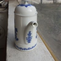 Чайник немски порцелан кобалт маркировка, снимка 2 - Антикварни и старинни предмети - 40074138