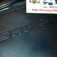 shure & shure-кожени калъфи за микрофони, снимка 9 - Микрофони - 28610068