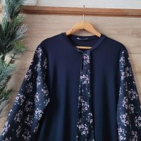 Елегантна блуза цветя LC WAIKIKI , снимка 8 - Блузи с дълъг ръкав и пуловери - 43787127