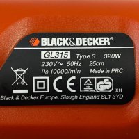 Оригинален тример Black & Decker  GL315 Type 3 230v / 50Hz / 32W, снимка 4 - Градинска техника - 44875243