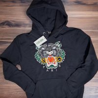 💣Hoodie Kenzo 💣бродирано лого Унисекс, снимка 1 - Суичъри - 43119932