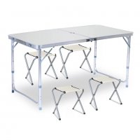 Промо: Шатра 3х3 + къмпинг маса с четири стола, снимка 3 - Къмпинг мебели - 32327916