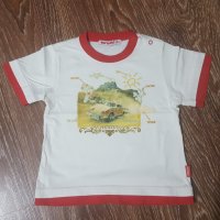 Бяла тениска Mariquita 104см-5лв+подарък, снимка 2 - Детски тениски и потници - 28840629