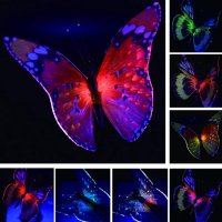 Пеперуда соларна градинска лампа, снимка 11 - Градински мебели, декорация  - 42939356