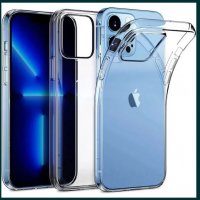 Тънък Прозрачен Силиконов Кейс за Apple iPhone 13 /13 Pro / Max / Mini, снимка 3 - Калъфи, кейсове - 36806212