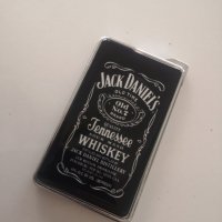 Метална запалка с логото на Jack Daniels, снимка 2 - Запалки - 33174369