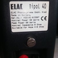 Elac Dipol 40 тонколонки, снимка 3 - Тонколони - 24051967