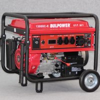 Генератор За Ток Газ-Бензин BULPOWER 10kW - Монофазен, снимка 4 - Генератори - 43176896