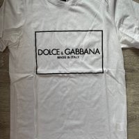 Тениска по модел на dolce & gabbana, снимка 1 - Тениски - 40204347