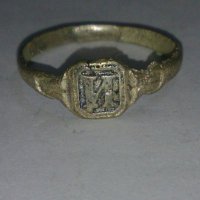 Стар пръстен уникат сачан - 67001, снимка 1 - Антикварни и старинни предмети - 28988724