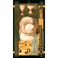 карти таро LOSCARABEO GOLDEN KLIMT  нови Изкуството на Густав Климт заема водеща позиция в началото , снимка 6 - Карти за игра - 32666298