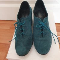 Зелени дамски обувки на ток GABINA, снимка 1 - Дамски обувки на ток - 42934963