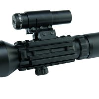Бързомерец оптически прицел оптика оръжие мерник червен лазер бързомер еърсофт въздушна ловна пушка, снимка 9 - Оборудване и аксесоари за оръжия - 24182391