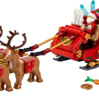 Lego 40499 Шейната на Дядо Коледа Santa`s Sleigh – SEASONAL, снимка 3 - Колекции - 43163444