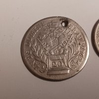 Монети Австрия 20 кройцера , сребро , 2 броя , за накит, снимка 6 - Нумизматика и бонистика - 43969107