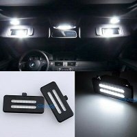 Комплект LED плафони тип Canbus за интериорно осветление за BMW E60 E61 E90 E91 E92 E70, 2 бр., снимка 4 - Аксесоари и консумативи - 27364254