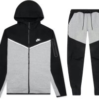 Мъжки екип Nike Tech Fleece Grey and Black, снимка 4 - Спортни дрехи, екипи - 44063547