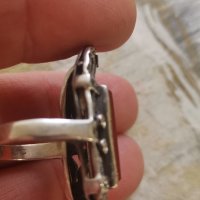 Старинен сребърен пръстен с естествен карнеол, снимка 7 - Пръстени - 39908216