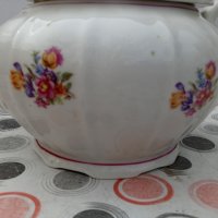 Стар порцеланов български чайник, снимка 3 - Аксесоари за кухня - 39814416