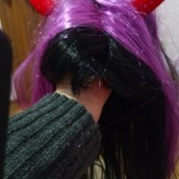 Нова синтетична карнавална перука, снимка 2 - Аксесоари за коса - 39931969