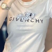 Дамска памучена тениска   Givenchy  реплика, снимка 4 - Тениски - 41749552